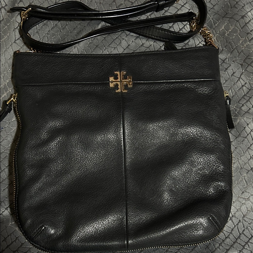 Tory Burch Black Leather Crossbody Bag